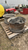 Pair of 15x28 Rims off a CIH Magnum (10 Bolt)
