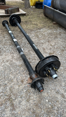 (2) 5000 LB Axles