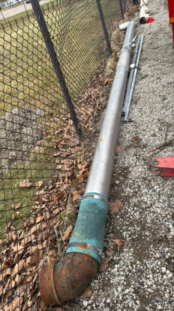8in x 21ft Manure Fill Pipe