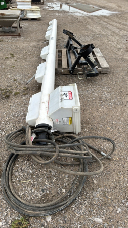 18ft x 6in Poly Cross Auger for JD 1590 Drill