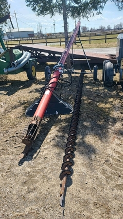 JG 24ft x 6in Hydraulic Drive Seed Auger