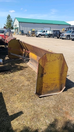 12ft Steel Snow Pusher for Payloader Bucket