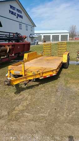 2020 Arbour Welding 16ft x 7ft Tandem Trailer