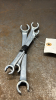 Toolex 3 Pc SAE Double Ended Flare Nut Wrench Set