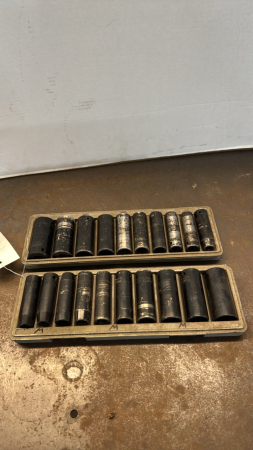 20Pc Power Fist 1/2in Drive Deep Impact Socket Set
