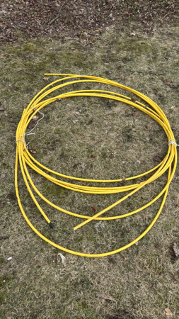 2 lengths of 1/2in Underground Gas Line