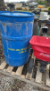Poly Fertilizer Spreader, Rain Barrel, Blue Poly Barrel - 4