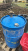 Poly Fertilizer Spreader, Rain Barrel, Blue Poly Barrel - 5