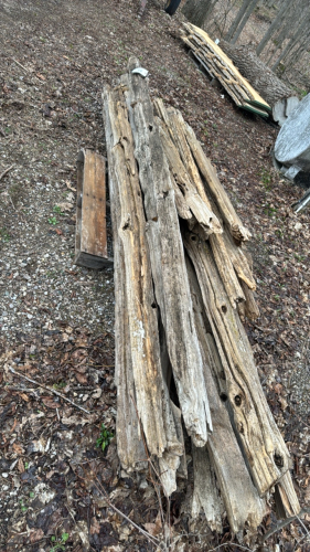 Lot of Cedar Rails