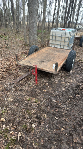 90in x 48in Single Axle Utility Trailer