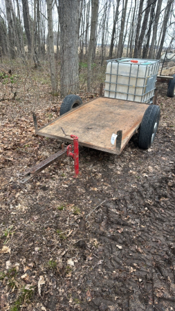 90in x 48in Single Axle Utility Trailer