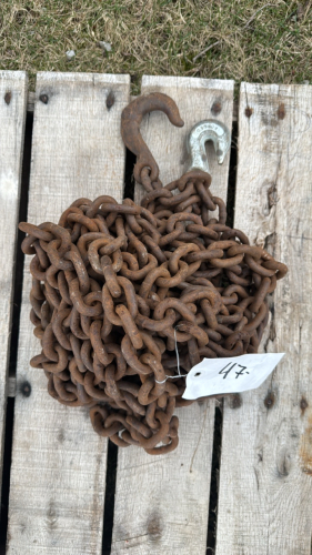 40ft logging chain with hooks
