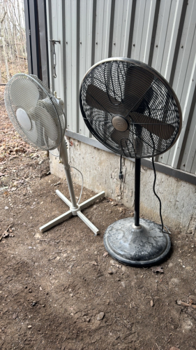 Pair of Floor Fans