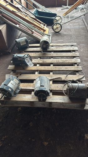 Lot of 6 Fractional Motors