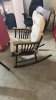 Wooden Rocking Chair - 4