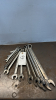 Set of Gray Standard Wrenches