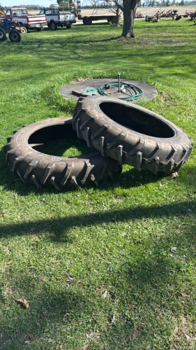 Pair of 13.6-38 Tires