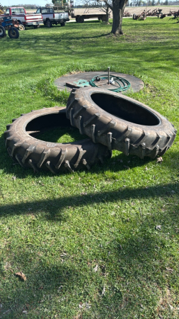 Pair of 13.6-38 Tires