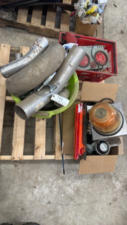 Revolving Light, exhaust pieces, implement lights, etc.