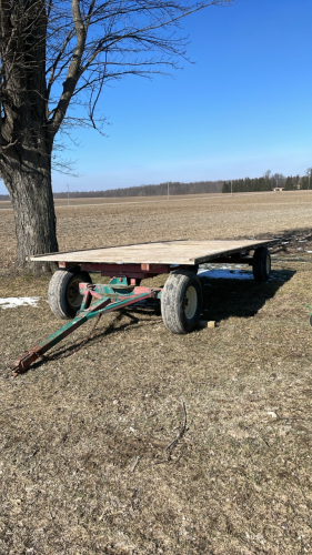 19ft x 8ft Flat Rack Wagon