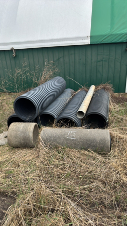 5 Lengths of 18in x 7.5ft Poly Culvert