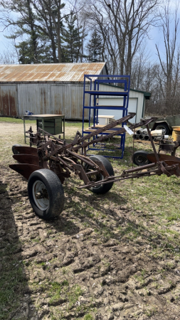 International 3 Furrow Trail Plow