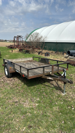 10ft x 6ft 6in Single Axle Trailer