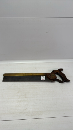 W. Tyzack & Turner Brass Hardback Saw