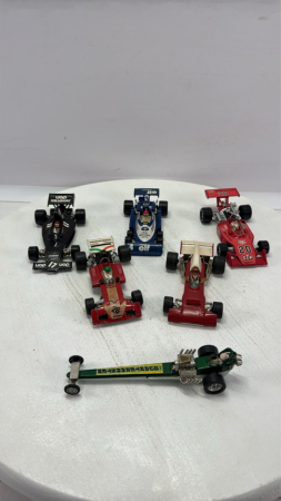 Corgi Racecar Lot