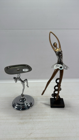 Art Deco Silver Plate Soap Dish on Stand