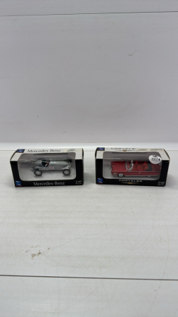 (2) New Ray Cars