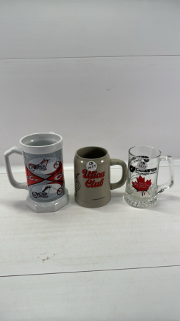 (3) Beer Mugs