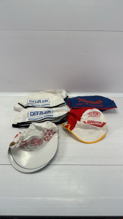 Approx 12 Welders Cloth Hats