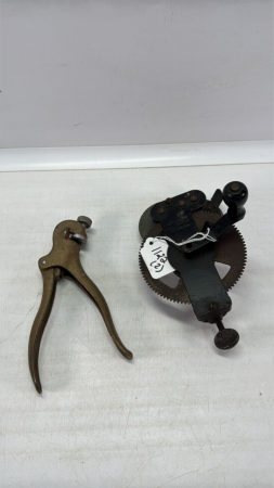 Bench Mount Knife Sharpener & Saw Set