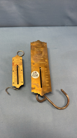 (2) Brass faced Scales