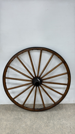Varnished Buggy Wheel