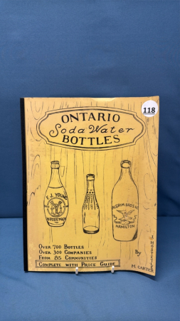 Catalogue of Ontario Soda Water Bottles