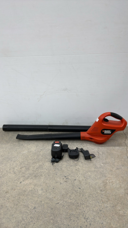 Black & Decker 18V Leaf Blower With Charger