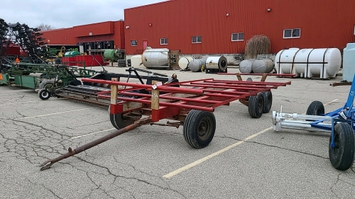 20ft x 9ft Bale Wagon on Tandem DR Gear