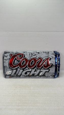 Coors Light Tin Sign