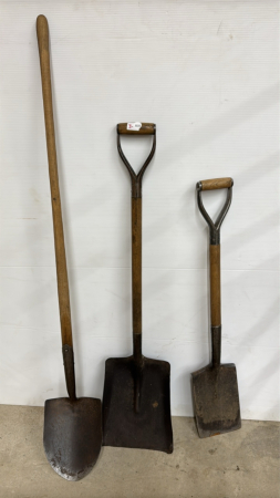 (3) Shovels
