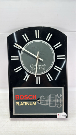 Bosch Plastic Battery Clock