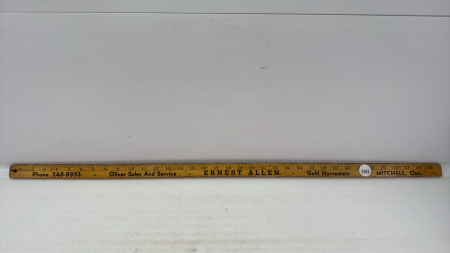 Ernest Allen, Mitchell Yardstick