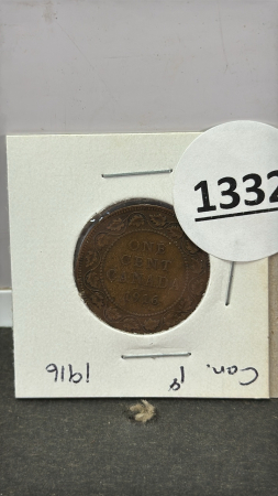 Canadian 1916 Penny