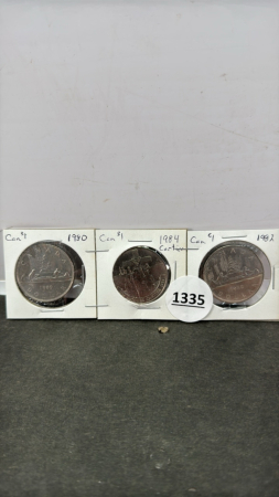 Canadian One Dollar Coins