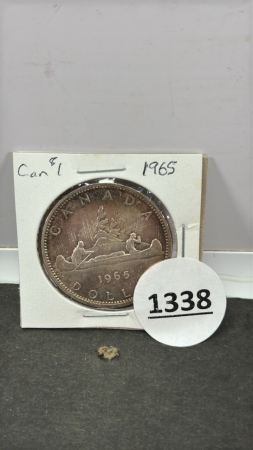 Canadian 1965 Silver Dollar