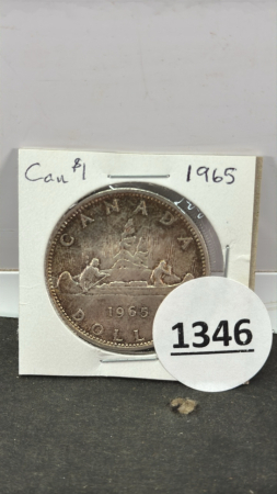 Canadian 1965 Silver Dollar