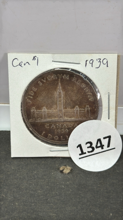 Canandian 1939 Silver Dollar