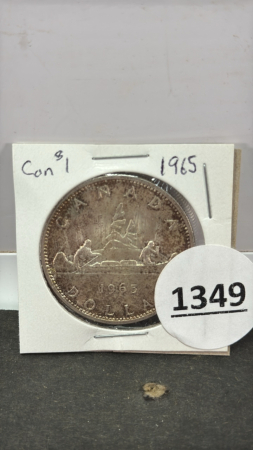 Canadian 1965 Silver Dollar
