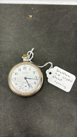 Walthom No Crystal Pocket Watch